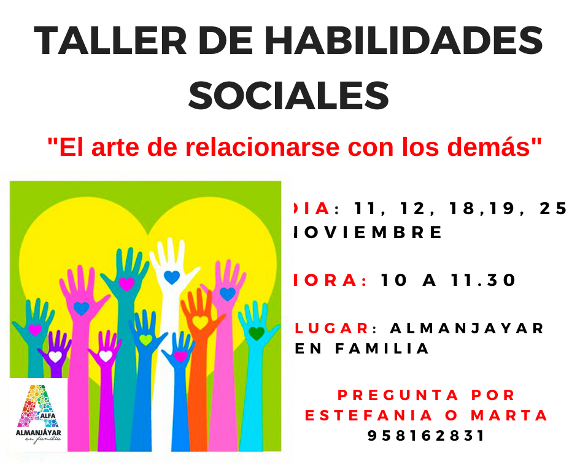 &copy;Ayto.Granada: Enredate: Taller habilidades sociales en ALFA!